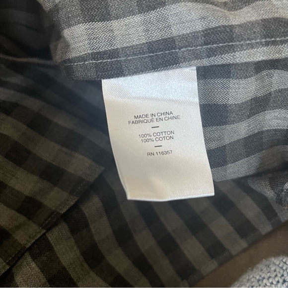 Zachary Prell Button Down Long Sleeve Checkered Shirt - Picture 6 of 6